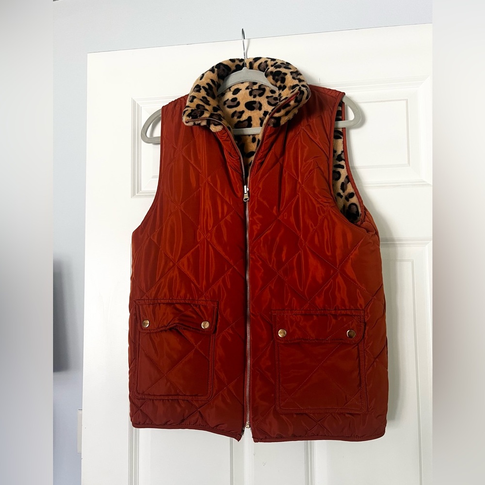 Reversible Women’s Puffer Down & Fur Vest